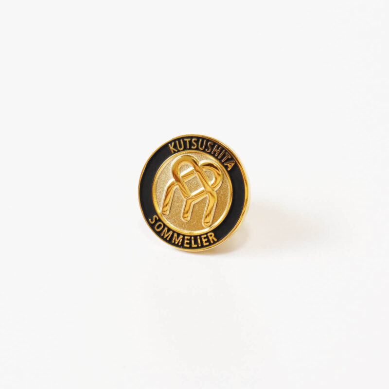 靴下ソムリエ認定ピンバッチ